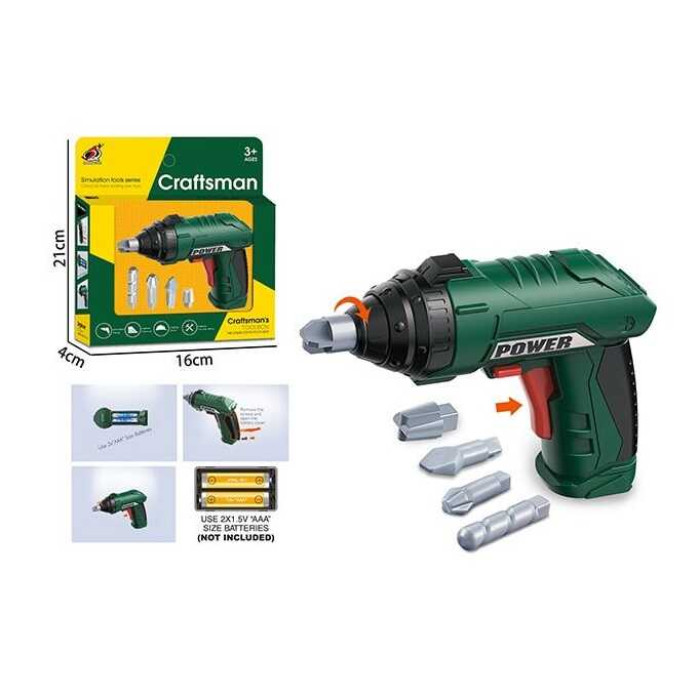 Дриль G 271 автоматичний принцип роботи реверс змінні насадки в коробці