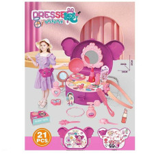 Набір прикрас 8922 слоник імітація косметики в плівці