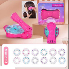 Прикраси для волосся 811-42 B 12 пластин з камінцями 4 кольори пристрій для фіксації інструкція