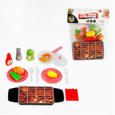 Набір гриль XZ 1016 A 15 елементів пательня посуд продукти у пакеті