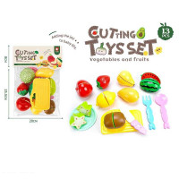 Продукти на липучці 2208 A4 дошка та ніж для “нарізання” тарілка ложка вилка в пакеті