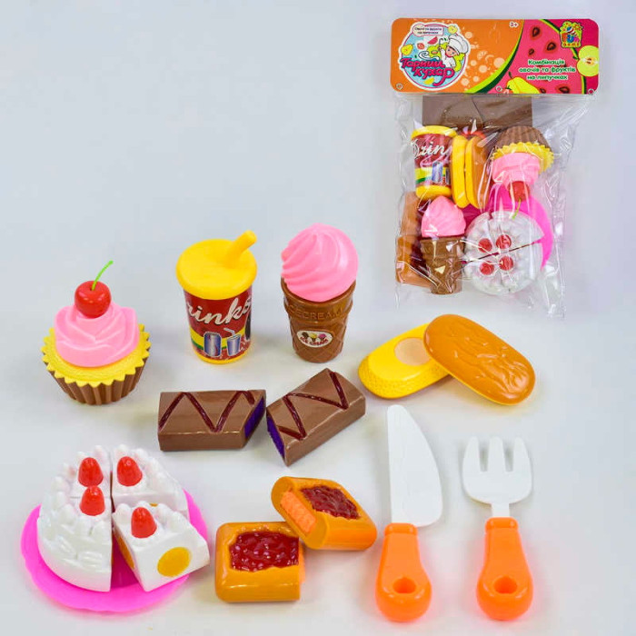 Продукты на липучках 1039 4FUN Game Club в пакете 4FUN Game Club