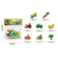 Овочі та фрукти YJ 844 D 8 фігурок в пакеті дитяча іграшка
