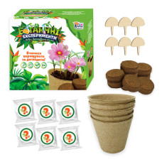 Ботанічні експерименти 82092 4FUN Game Club ґрунт горщики таблички насіння інструкція 4FUN Game Club