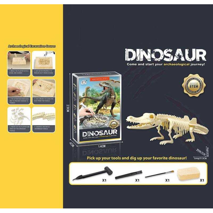 Розкопки CH 1301-1 гіпсовий брикет набір інструментів