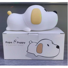 Нічник C 71562 “Песик” розмір - 15х9х7 см матеріал — силікон; 3 режими інтенсивності підсвічування таймер USB - кабель