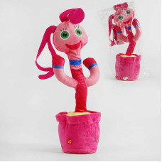 М`яка іграшка С 53132 Матуся-монстрик звук світло функія запису голосу танцює h-33 см в пакеті