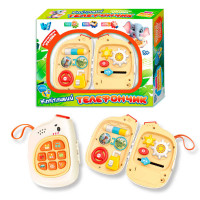 Іграшка Кмітливий телефончик 52548 WToys ОЗВУЧУВАННЯ УКРАЇНСЬКОЮ МОВОЮ пісні скоромовки звуки загадки пальчикові ігри підсвічування WToys