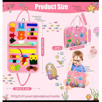 Логическая папка C 70900 фетровая детская игрушка