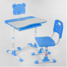 Парта со стульчиком P 2215 регулируемая высота и угол наклона столешницы