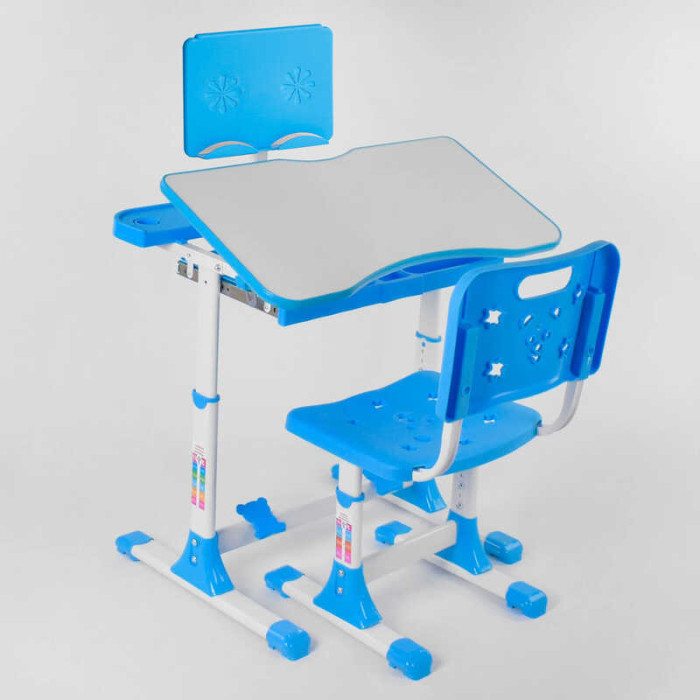Парта со стульчиком P 2215 регулируемая высота и угол наклона столешницы