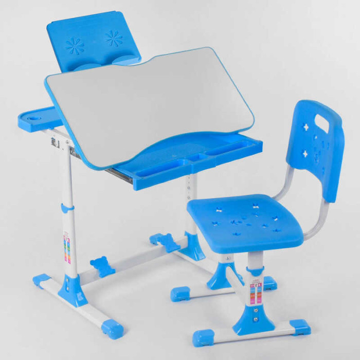 Парта со стульчиком P 2215 регулируемая высота и угол наклона столешницы