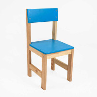 Стільчик дитячий С-87161 блакитний вис 28 см - Чудовий дитячий стілець для гри