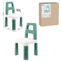 Детский стул 0181 Мятный Technok Toys 32х32х55 см Technok Toys