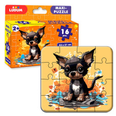 Максі-пазл МЕ 5032-05 Собачка Ludum 16 елементів
