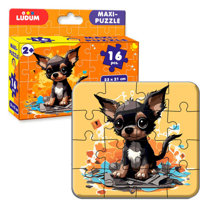 Максі-пазл МЕ 5032-05 Собачка Ludum 16 елементів