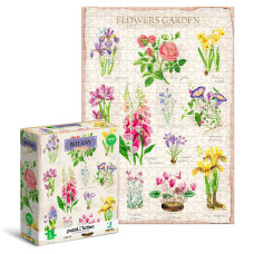 Пазл Easy-L Ботаніка Квітковий сад 300614 DoDo 400 елементів Dodo