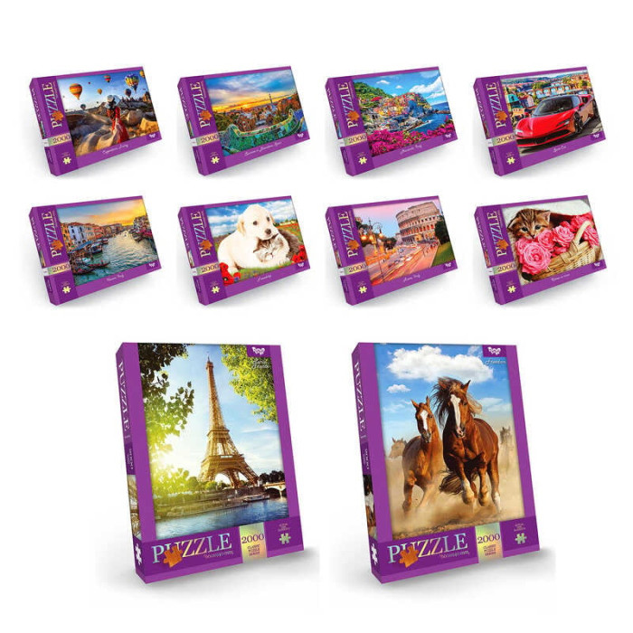Пазлы Danko Toys 2000 эл (C2000-01-01 02 0310)