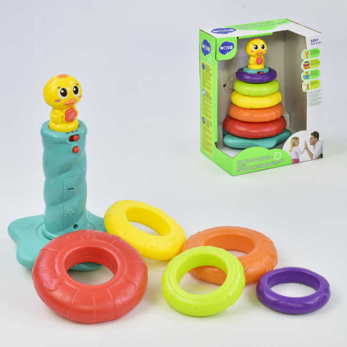 Пирамідка музична 2101 Hola світло звук Hola