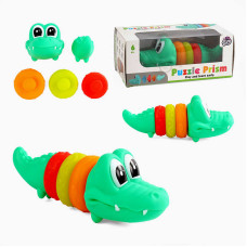 Пірамідка XQ 9934 A “Крокодил” гумова 5 елементів