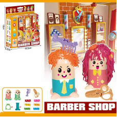 Тісто для ліплення SM 8112 Перукарня 2 екструдери 6 пачечок тіста для ліплення гребінець ножиці