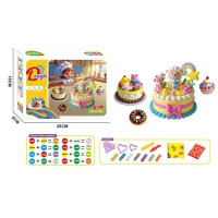 Тісто для ліплення 9012 7 кольорів тіста ніж фігурні форми в коробці