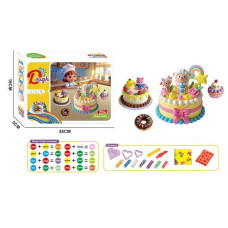 Тісто для ліплення 9012 7 кольорів тіста ніж фігурні форми в коробці