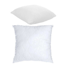 Подушка Сімейна 3010010 стьоб мікрофібра силіконізоване волокно 60*60 см біла Homefort Homefort