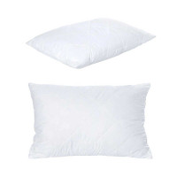 Подушка Білосніжка 3010086 мікрофібра силіконізоване волокно блискавка 40*60см біла Homefort Homefort