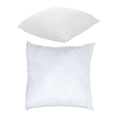 Подушка Сімейна 3010033 стьоб мікрофібра силіконізоване волокно 50*50 см біла Homefort Homefort