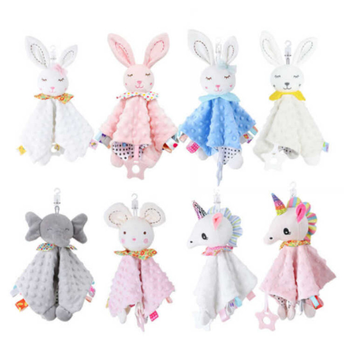 Брязкальце-комфортер текстильне гумовий прорізувач дзвінкий елемент петелька для підвішування в пакеті ВИДАЄТЬСЯ ТІЛЬКИ МІКС ВИДІВ (75312)