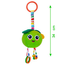 Бряцалка-подвеска МС 110604-19 Яблоко Масик Масік