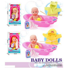 Пупс LS 777 2 види ванна в коробці