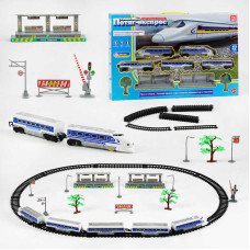 Залізниця TK - 93266 TK Group ОЗВУЧУВАННЯ УКРАЇНСЬКОЮ МОВОЮ LED-підсвічування звукові ефекти 5 вагонів TK Group
