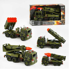Військова техніка 78117 TK Group 4 види “Ракетний комплекс” звуки підсвічування інерція рухомі елементи ВИДАЄТЬСЯ ТІЛЬКИ МІКС TK Group