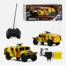 Машина на радіокеруванні 60674 “TK Group” “Бронеавтомобіль Козак” звуки підсвічування фар на батарейках що перезаряджаються TK Group