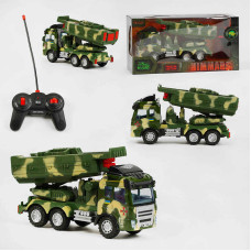 Машина на радіокеруванні 78744 “TK Group” HIMMARS світло звук на батарейках 27 MHz TK Group