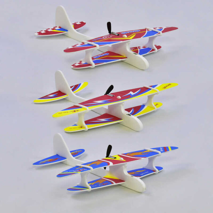 Самолёт с электромотором F 32102 16042 TK Group аккумулятор USB кабель 4 цвета