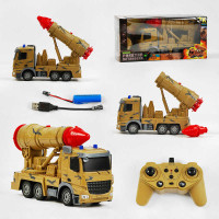 Машина на радіокеруванні TK - 280-22 TK Group військова техніка звук стріляння акум 37 V пульт 24 GHz TK Group