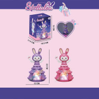 Музыкальная игрушка HJ 548 X герой размер - 13х22 см подсветка мелодия колесо свободного хода фиксатор аксессуар