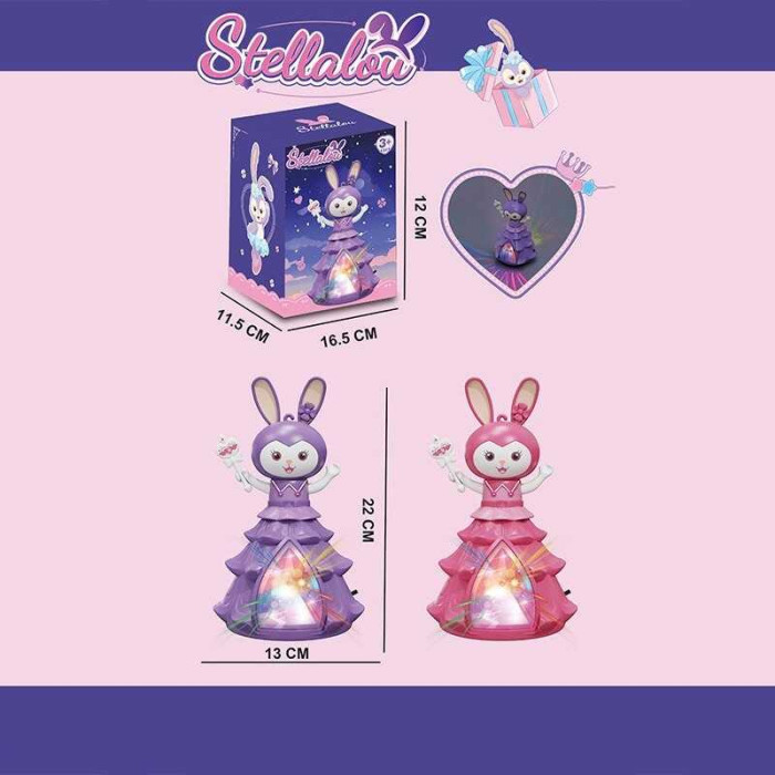 Музична іграшка HJ 548 X герой розмір - 13х22 см підсвічування мелодія колесо вільного ходу фіксатор аксесуар