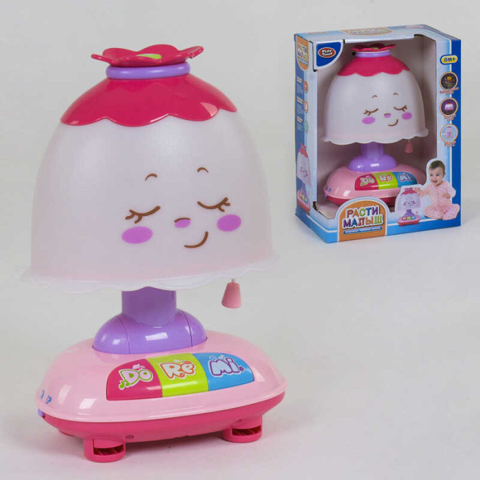 Ночник музыкальный 7839 Play Smart 2 режима крепится на кроватку Play Smart