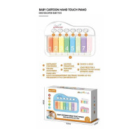 Пианино YK 7018 C с подсветкой несколько режимов 8 клавиш мелодии игра на скорость реакции режим обучения регулировка громкости