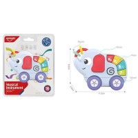 Піаніно НЕ 0546 на батарейках звук на листі