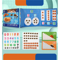 Магнитная игра C 74054 Арифметика цифры математические знаки в пленке