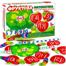Игра развивающая Ludum Фруктовая математика (МЕ 5032-15)