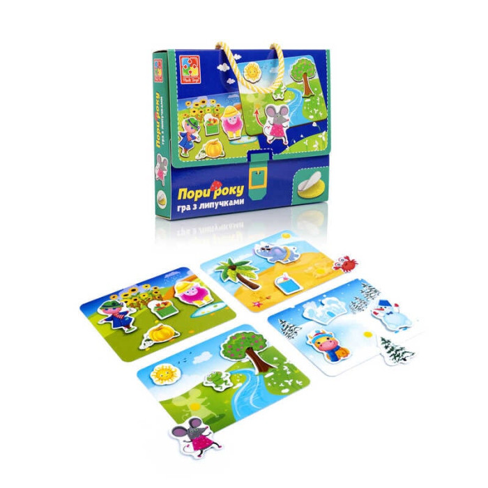 Гра настільна Яка пора року? - VT1302-25 укр Vladi Toys Vladi Toys