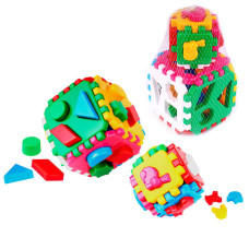 Куб Умный малыш 1+1 1899 Technok Toys животные и фигуры