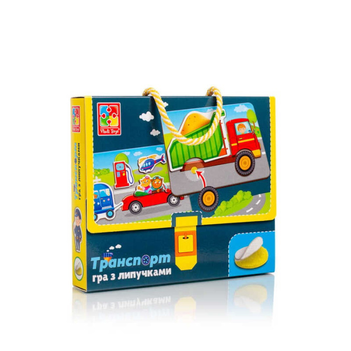 Настольная игра Транспорт с липучками - VT 1302-28 Vladi Toys