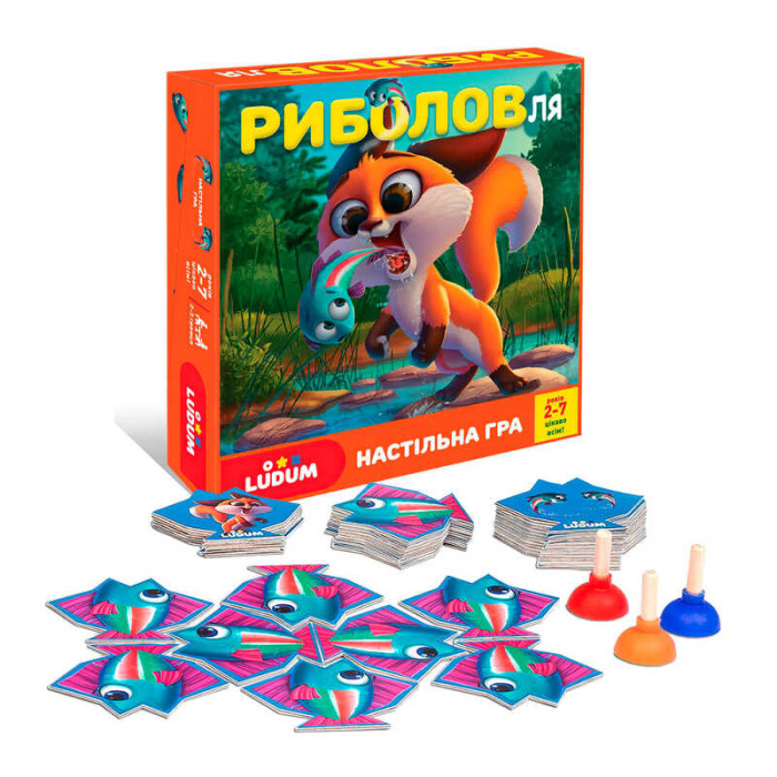 Гра настільна LD1049-54 Риболовля Ludum Ludum